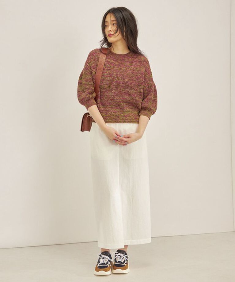 SHIPS for women「〈手洗い可能〉強撚 ストレッチ ペンシル スカート ◇」|スカート|