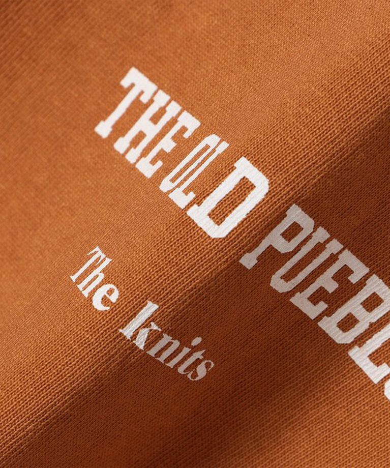 SHIPS any「【SHIPS any別注】THE KNiTS:〈洗濯機可能〉ラウンドヘム ロゴ ショート TEE 24SS」|Tシャツ・カットソー|