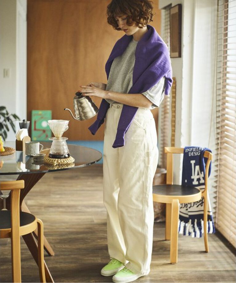 OUTDOOR PRODUCTS Usual Things「ULT ダックペインターパンツ」|デニム|