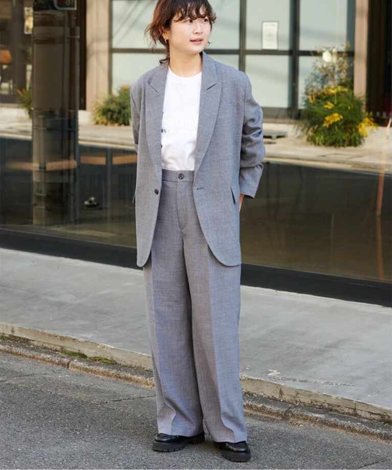 OUTDOOR PRODUCTS Usual Things「ORDINARY リネンライクイージーパンツ」|スラックス|