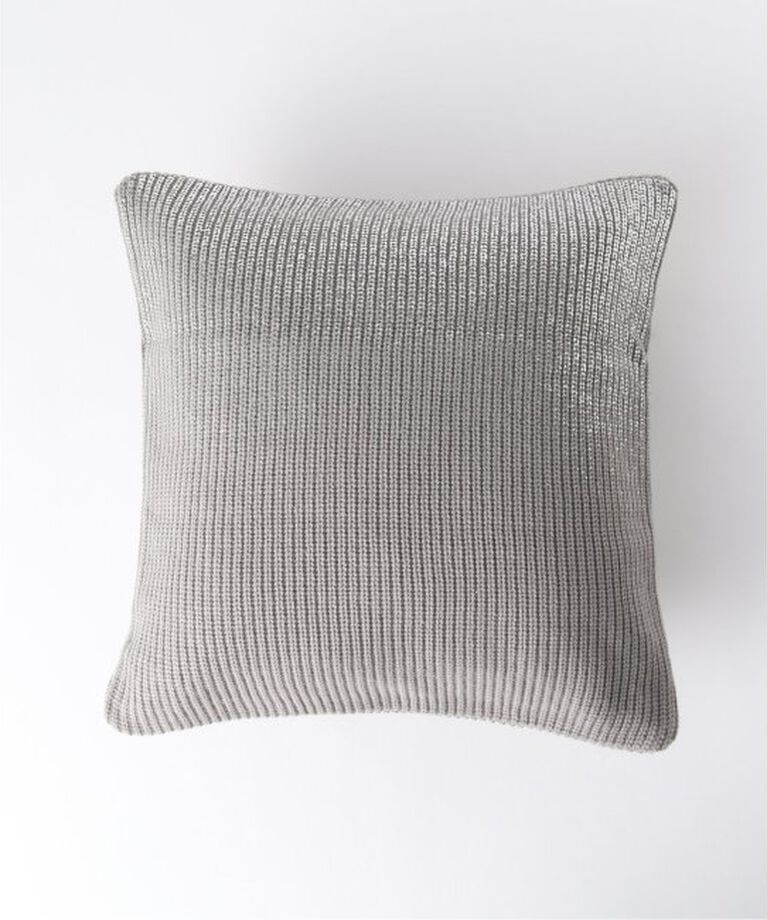 journal standard Furniture「SILVER PRINT KNIT CUSHION　クッションカバー 45cm」|クッション・クッションカバー|