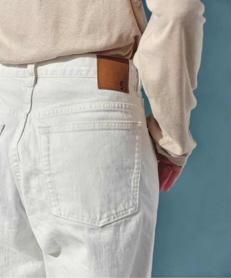 Spick and Span「≪追加2≫5 1/2 LOOSE-STRAIGHT DENIM」|デニム|