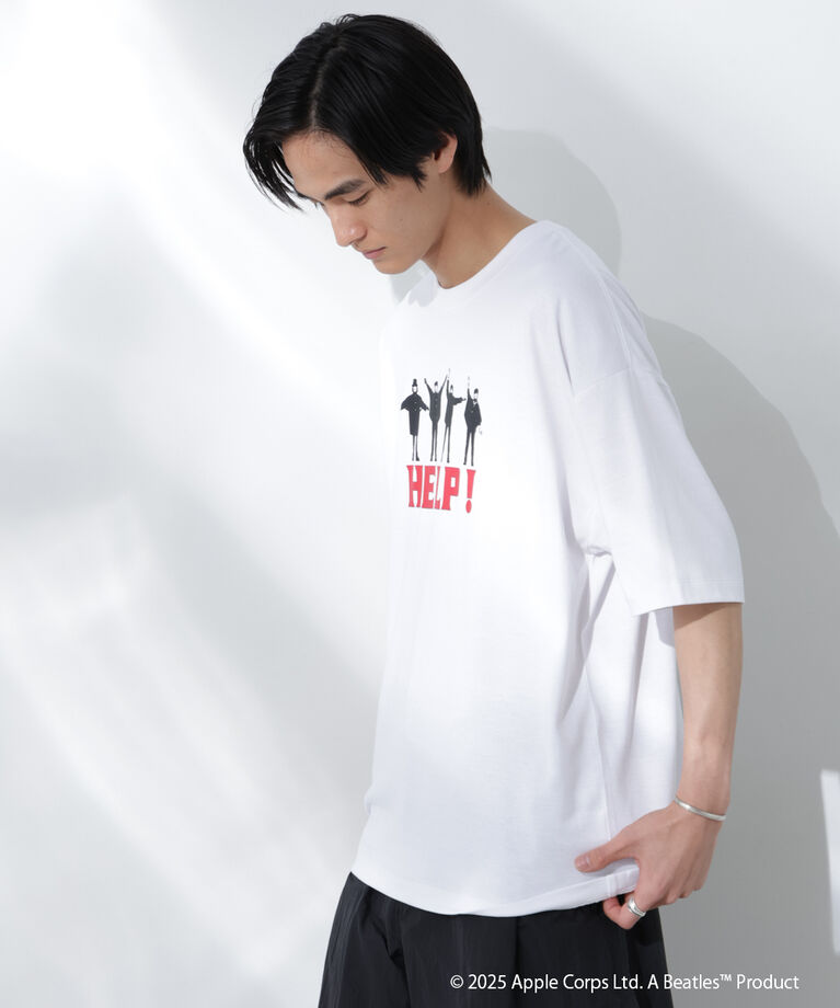 nano･universe「Anti Soaked(R)×BEATLES HELP 汗染み防止Tシャツ」|Tシャツ・カットソー|