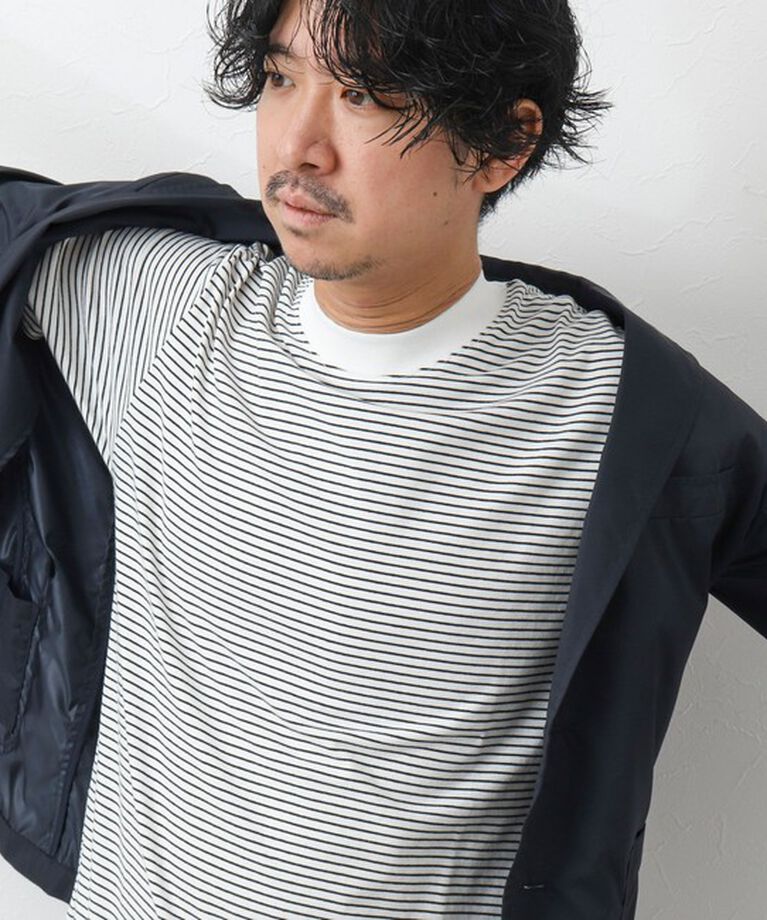 NOLLEY'S goodman「《ビジカジ対応》シルケットスムース / 天竺 ジャケット用Tシャツ」|Tシャツ・カットソー|