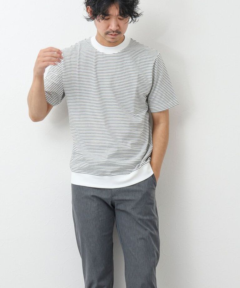 NOLLEY'S goodman「《ビジカジ対応》シルケットスムース / 天竺 ジャケット用Tシャツ」|Tシャツ・カットソー|