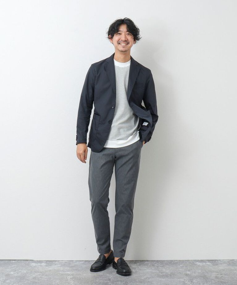 NOLLEY'S goodman「《ビジカジ対応》シルケットスムース / 天竺 ジャケット用Tシャツ」|Tシャツ・カットソー|