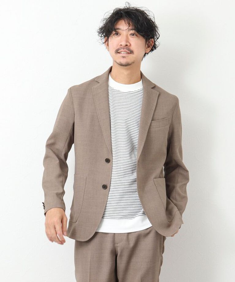 NOLLEY'S goodman「《ビジカジ対応》シルケットスムース / 天竺 ジャケット用Tシャツ」|Tシャツ・カットソー|