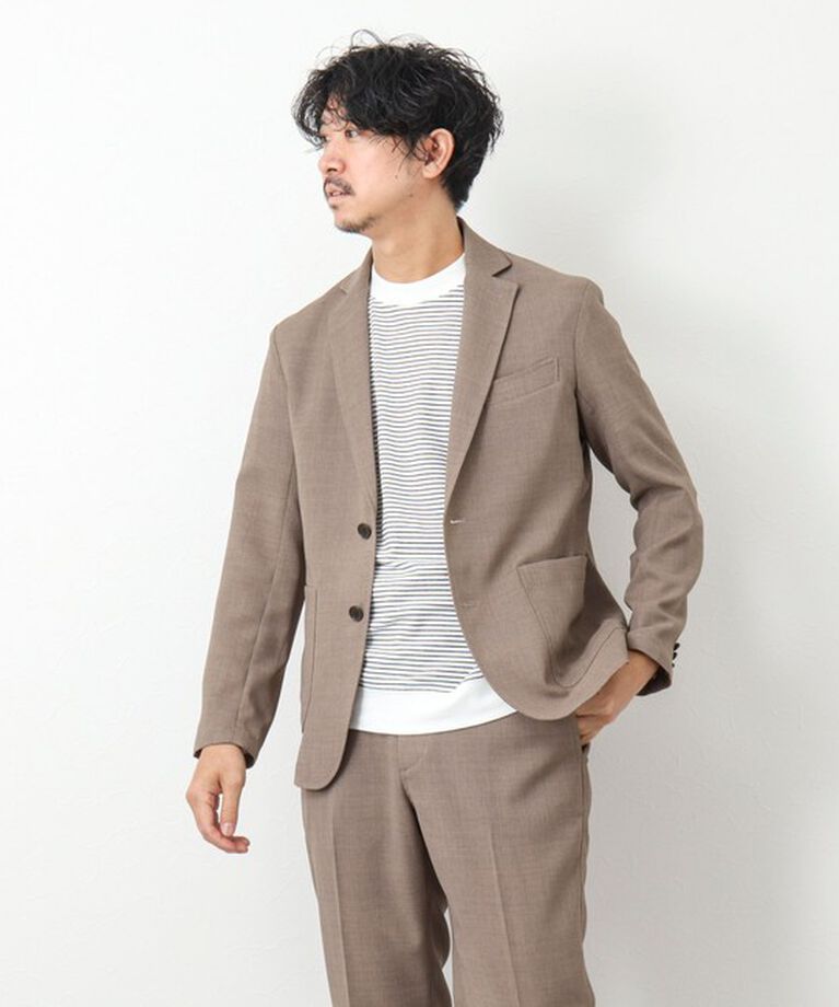 NOLLEY'S goodman「《ビジカジ対応》シルケットスムース / 天竺 ジャケット用Tシャツ」|Tシャツ・カットソー|