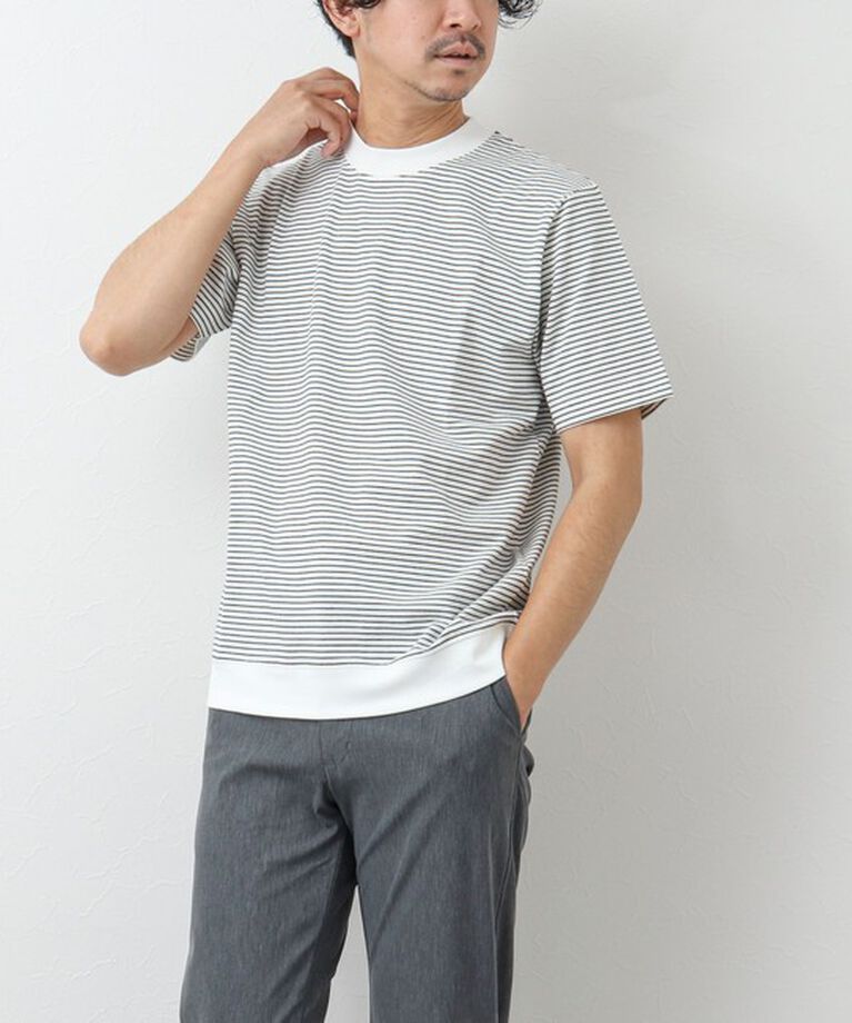 NOLLEY'S goodman「《ビジカジ対応》シルケットスムース / 天竺 ジャケット用Tシャツ」|Tシャツ・カットソー|