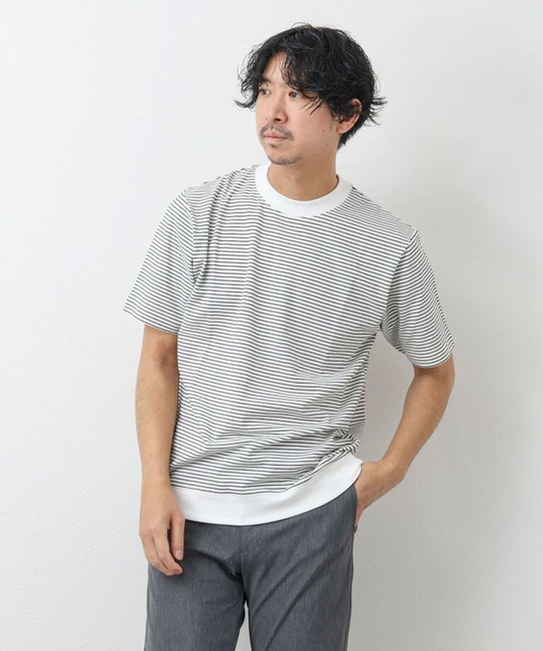 NOLLEY'S goodman「《ビジカジ対応》シルケットスムース / 天竺 ジャケット用Tシャツ」|Tシャツ・カットソー|