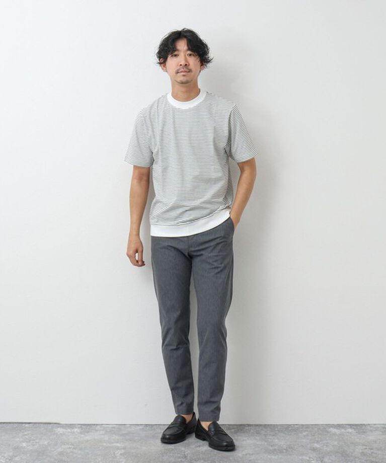 NOLLEY'S goodman「《ビジカジ対応》シルケットスムース / 天竺 ジャケット用Tシャツ」|Tシャツ・カットソー|