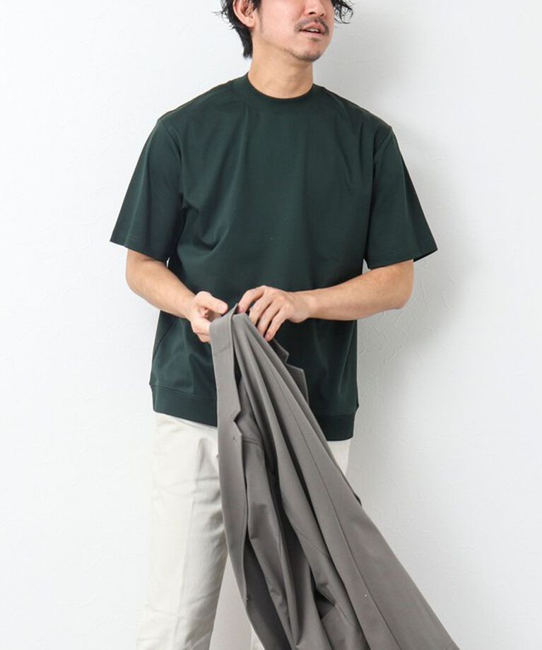 NOLLEY'S goodman「《ビジカジ対応》シルケットスムース / 天竺 ジャケット用Tシャツ」|Tシャツ・カットソー|
