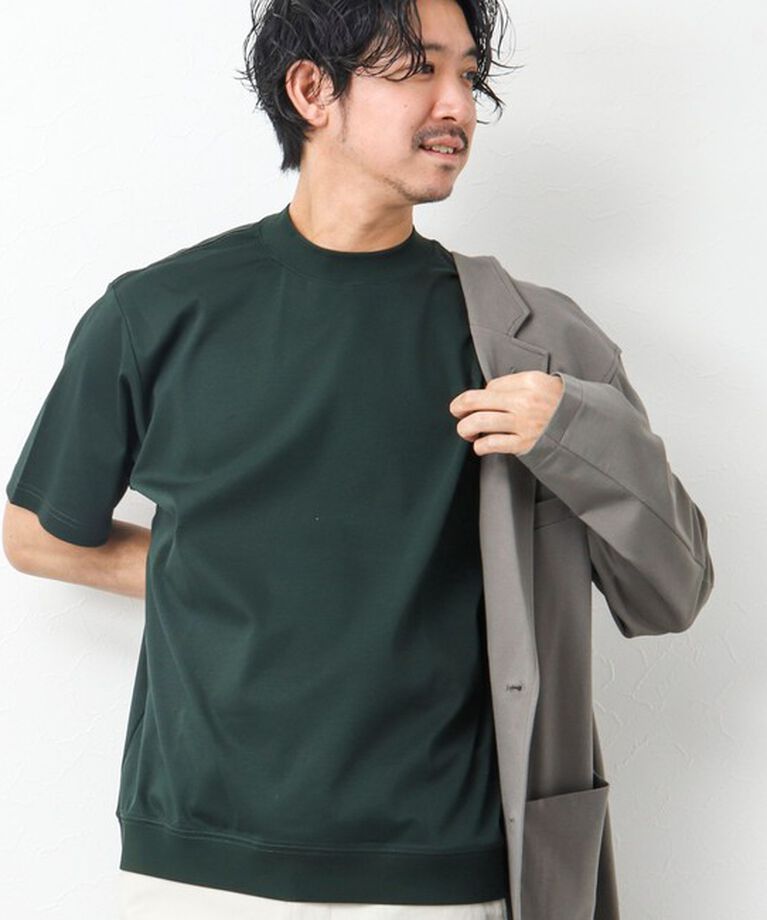 NOLLEY'S goodman「《ビジカジ対応》シルケットスムース / 天竺 ジャケット用Tシャツ」|Tシャツ・カットソー|