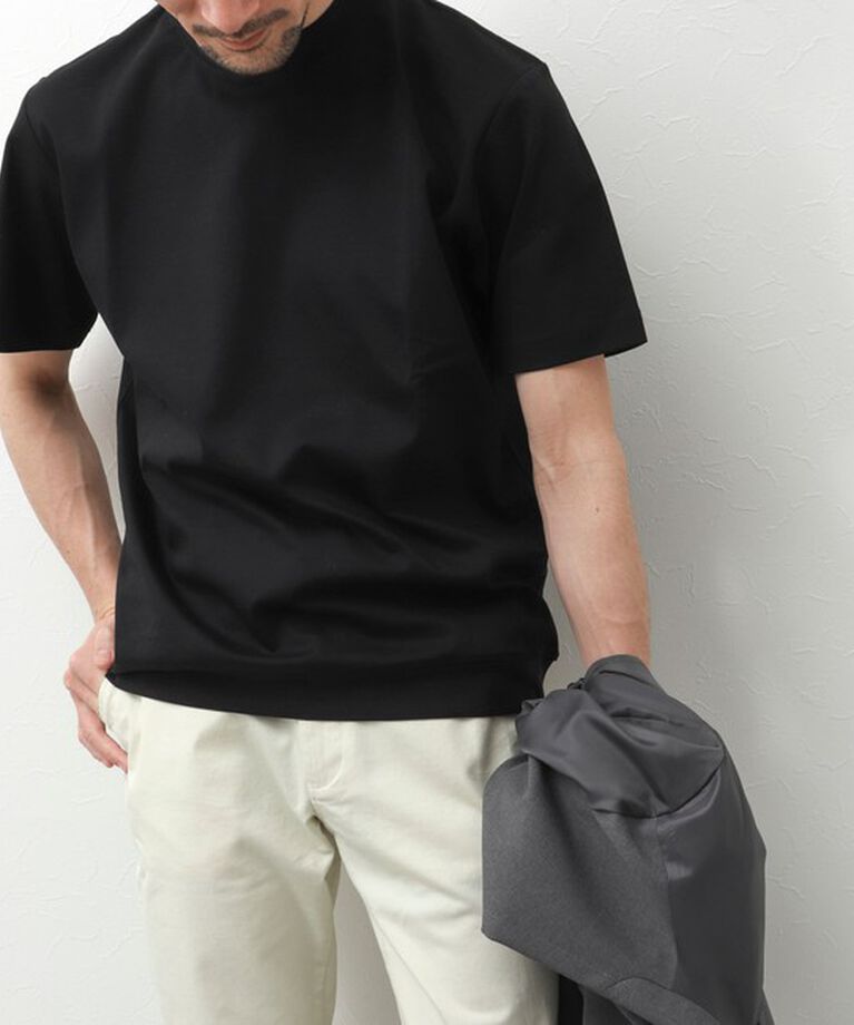 NOLLEY'S goodman「《ビジカジ対応》シルケットスムース / 天竺 ジャケット用Tシャツ」|Tシャツ・カットソー|