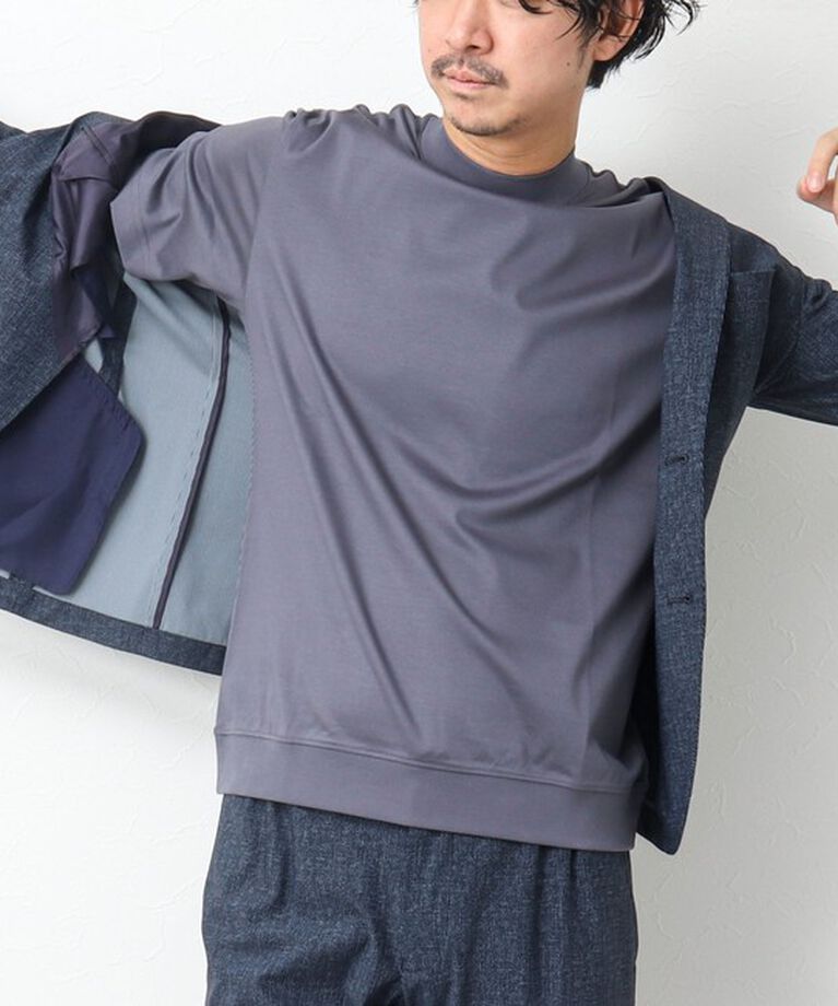 NOLLEY'S goodman「《ビジカジ対応》シルケットスムース / 天竺 ジャケット用Tシャツ」|Tシャツ・カットソー|