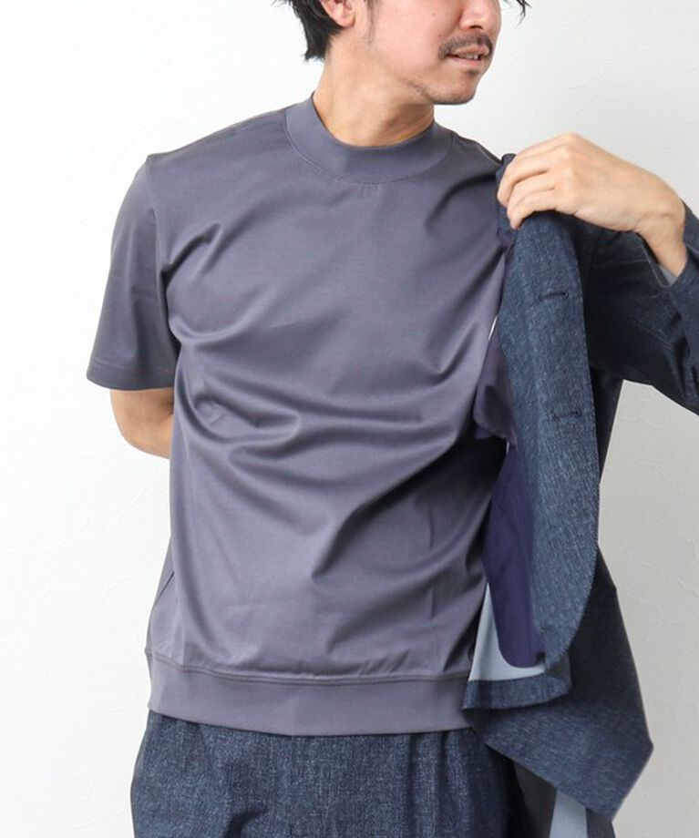NOLLEY'S goodman「《ビジカジ対応》シルケットスムース / 天竺 ジャケット用Tシャツ」|Tシャツ・カットソー|