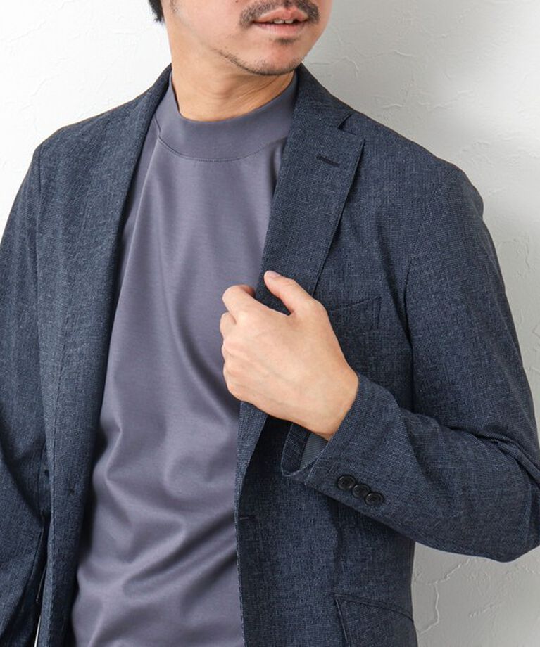 NOLLEY'S goodman「《ビジカジ対応》シルケットスムース / 天竺 ジャケット用Tシャツ」|Tシャツ・カットソー|