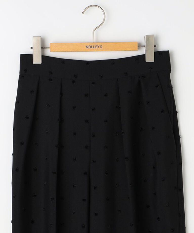 NOLLEY'S「《オールシーズン対応》ウォッシャブルドットツッキリツータックテーパードパンツ 24AW」|その他|
