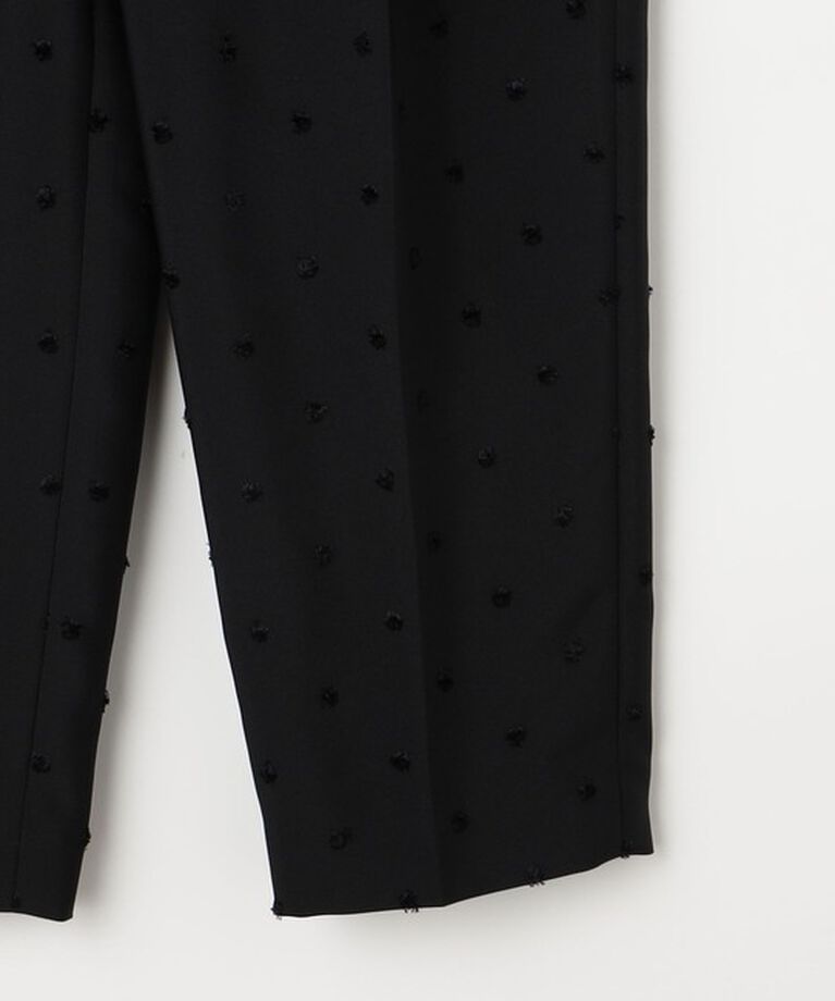 NOLLEY'S「《オールシーズン対応》ウォッシャブルドットツッキリツータックテーパードパンツ 24AW」|その他|