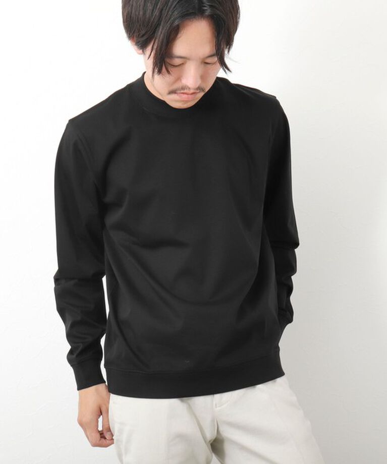 NOLLEY'S goodman「《ビジカジ対応》シルケットスムース ドレスT長袖」|Tシャツ・カットソー|