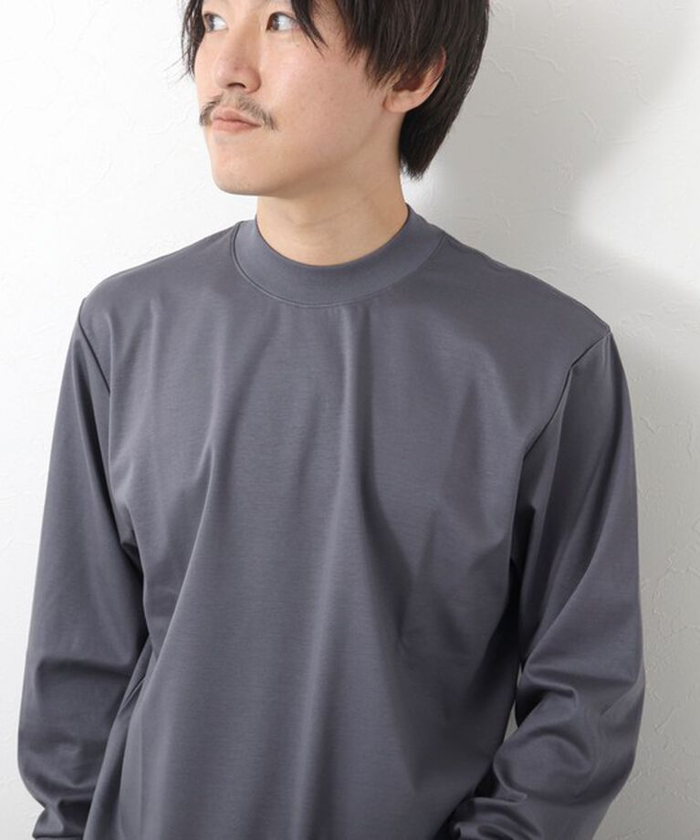 NOLLEY'S goodman「《ビジカジ対応》シルケットスムース ドレスT長袖」|Tシャツ・カットソー|