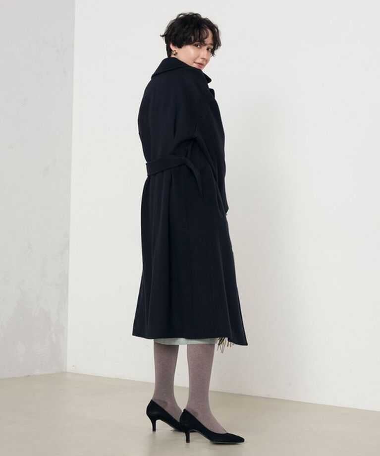 Ravissant Laviere「ハンドステッチベルテッドコート」|ダッフルコート|