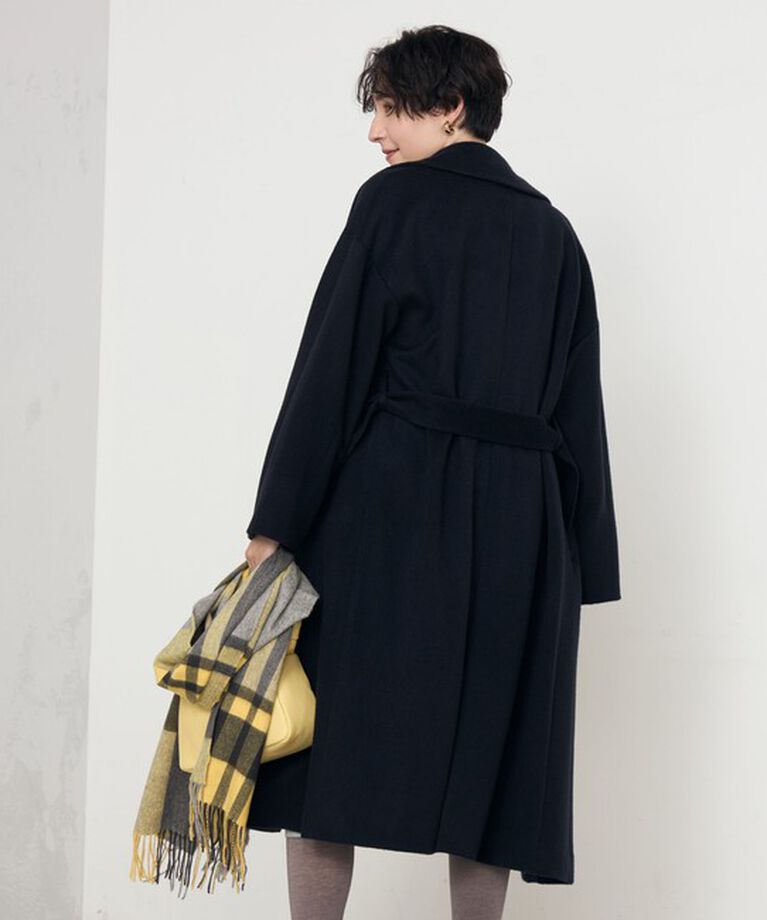Ravissant Laviere「ハンドステッチベルテッドコート」|ダッフルコート|