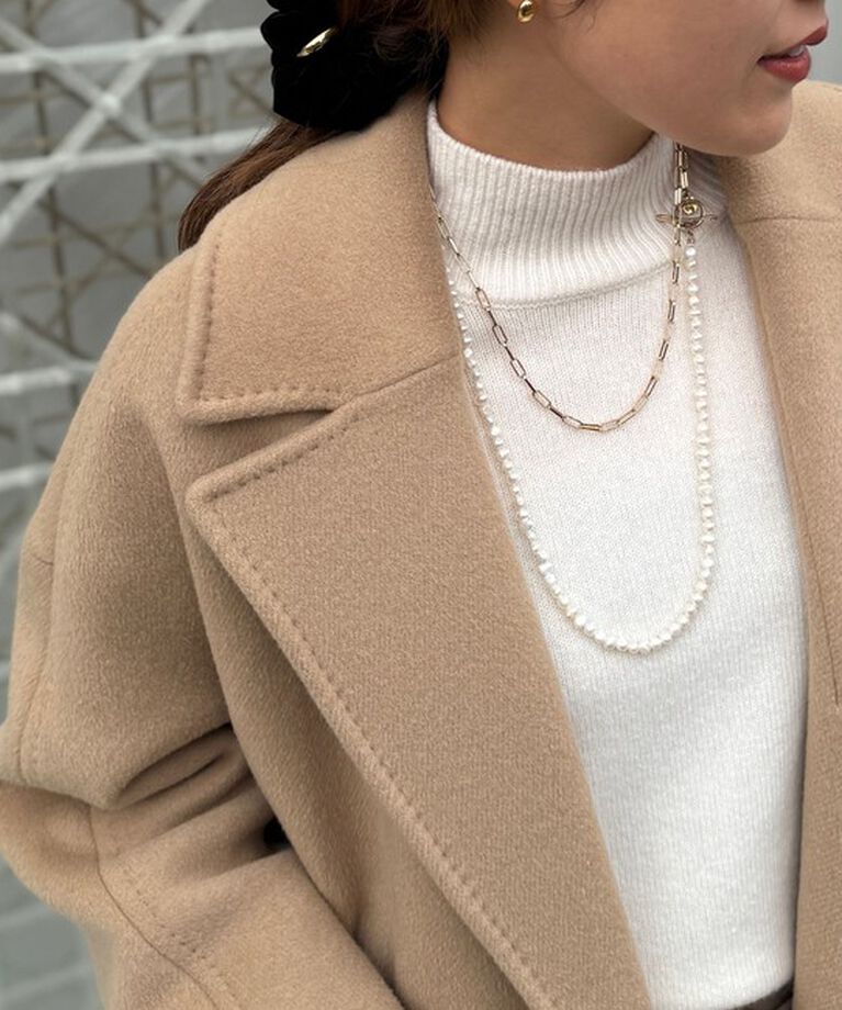 Ravissant Laviere「ハンドステッチベルテッドコート」|ダッフルコート|