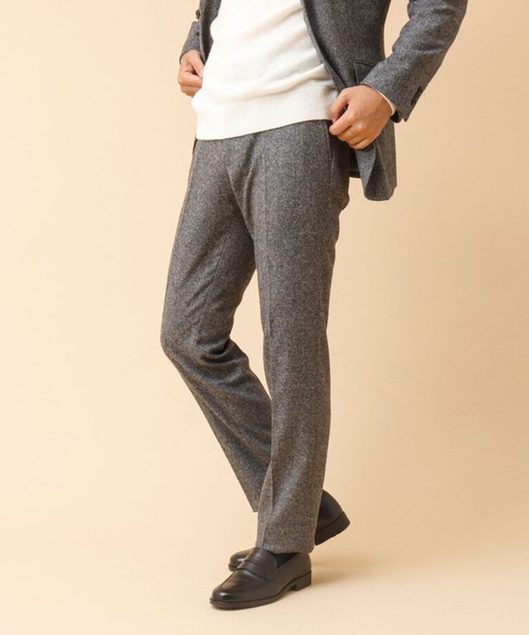 NOLLEY'S goodman「《セットアップ/ビジカジ対応》JAPAN TWEED PT ツイードスラックスパンツ 24AW」|スラックス|