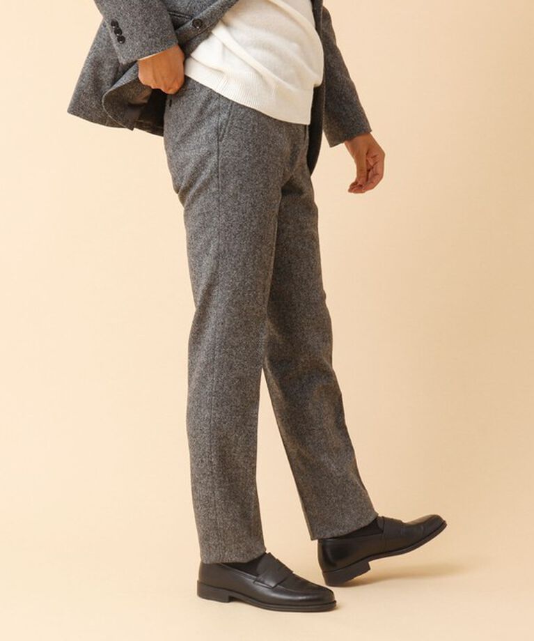 NOLLEY'S goodman「《セットアップ/ビジカジ対応》JAPAN TWEED PT ツイードスラックスパンツ 24AW」|スラックス|