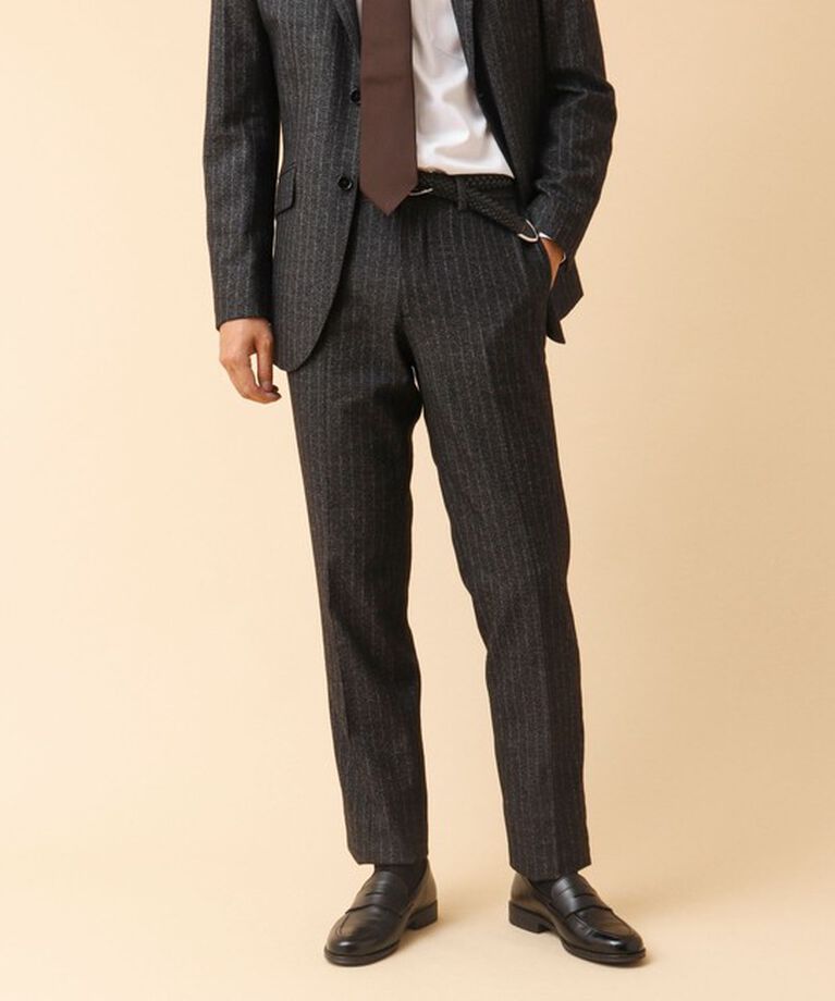 NOLLEY'S goodman「《セットアップ/ビジカジ対応》JAPAN TWEED PT ツイードスラックスパンツ 24AW」|スラックス|