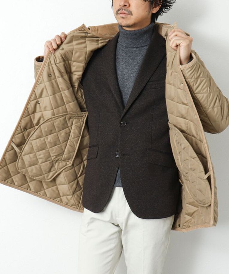 NOLLEY'S goodman「【Traditional WeatherWear】別注 DERBY HOOD キルティングジャケット」|ブルゾン・スタジャン|