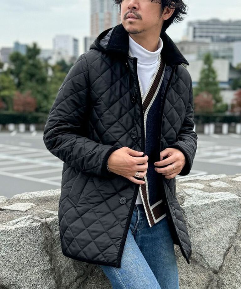 NOLLEY'S goodman「【Traditional WeatherWear】別注 DERBY HOOD キルティングジャケット」|ブルゾン・スタジャン|
