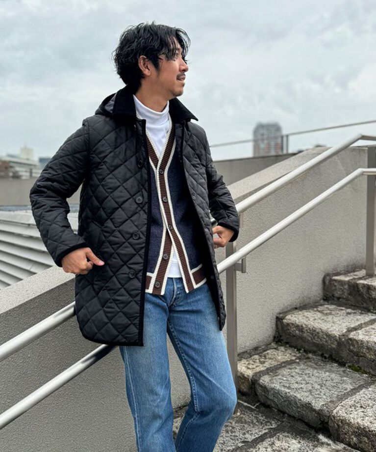 NOLLEY'S goodman「【Traditional WeatherWear】別注 DERBY HOOD キルティングジャケット」|ブルゾン・スタジャン|