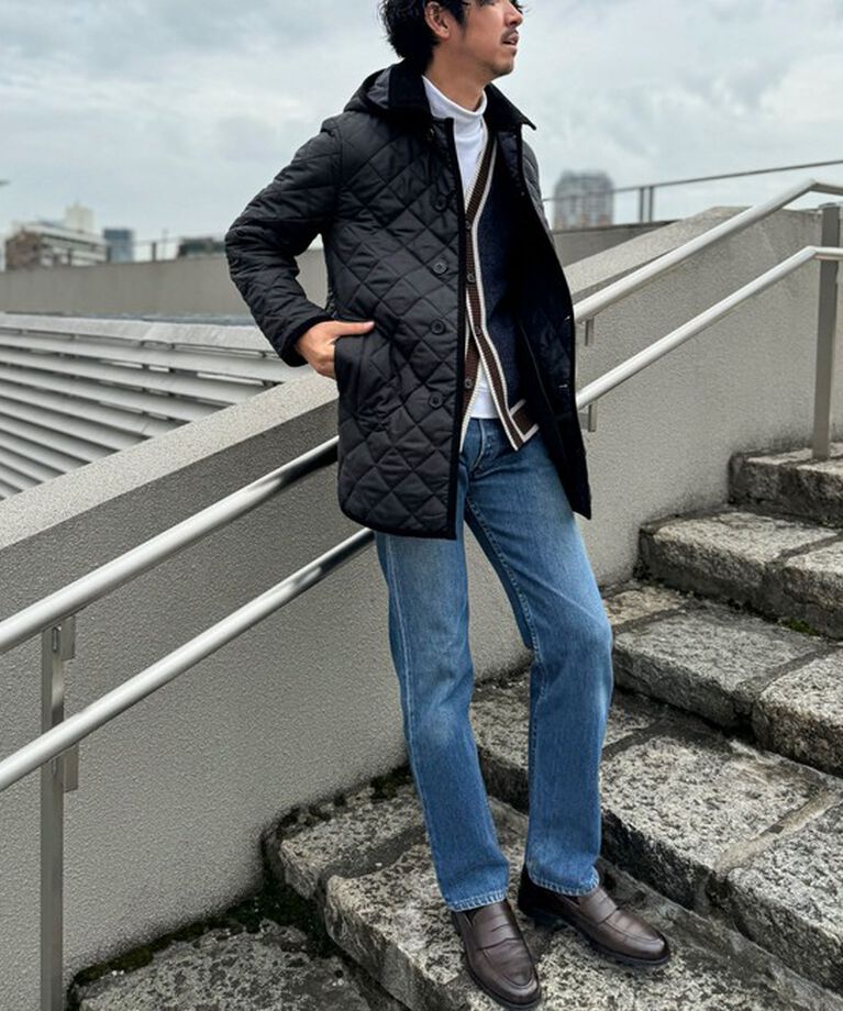 NOLLEY'S goodman「【Traditional WeatherWear】別注 DERBY HOOD キルティングジャケット」|ブルゾン・スタジャン|