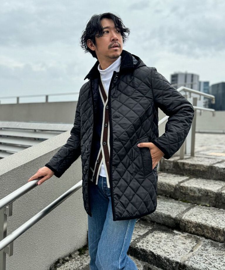 NOLLEY'S goodman「【Traditional WeatherWear】別注 DERBY HOOD キルティングジャケット」|ブルゾン・スタジャン|