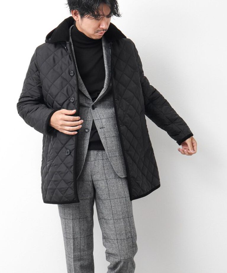 NOLLEY'S goodman「【Traditional WeatherWear】別注 DERBY HOOD キルティングジャケット」|ブルゾン・スタジャン|