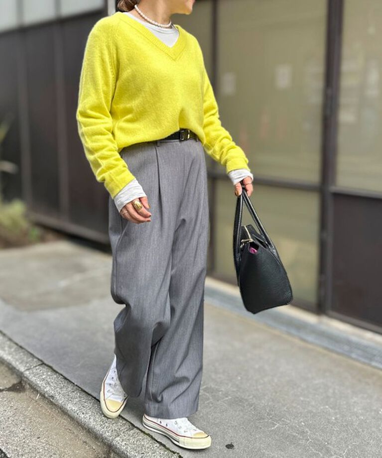 NOLLEY'S「ウォッシャブル裏起毛イージーワイドパンツ」|その他|