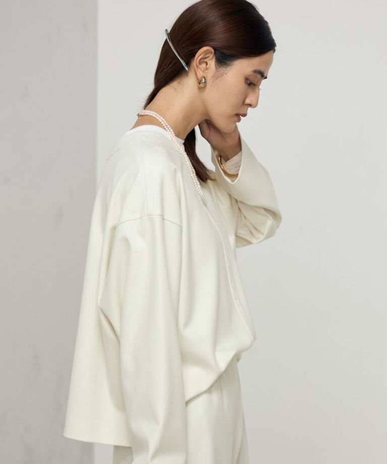 NOLLEY'S「《セットアップ対応》ウォッシャブル両面起毛2WAYシャツ」|シャツ・ブラウス|