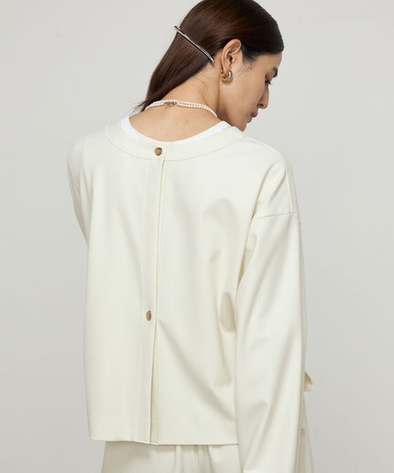 NOLLEY'S「《セットアップ対応》ウォッシャブル両面起毛2WAYシャツ」|シャツ・ブラウス|