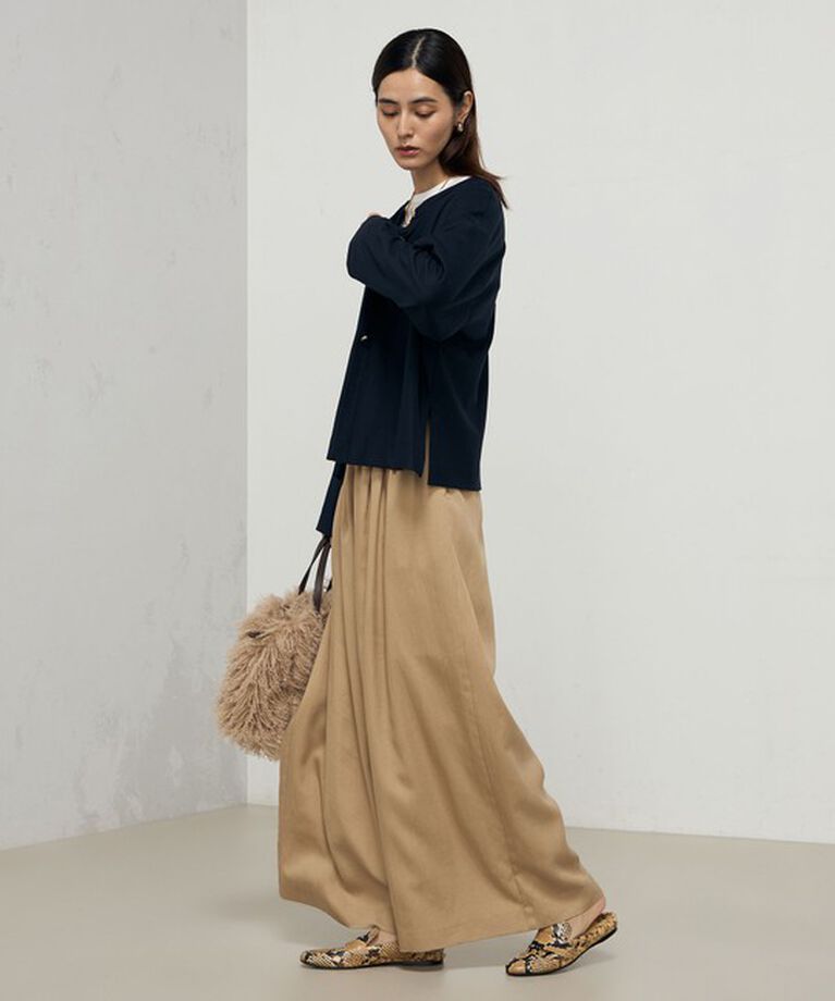 NOLLEY'S「《セットアップ対応》ウォッシャブル両面起毛2WAYシャツ」|シャツ・ブラウス|