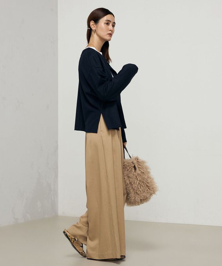 NOLLEY'S「《セットアップ対応》ウォッシャブル両面起毛2WAYシャツ」|シャツ・ブラウス|