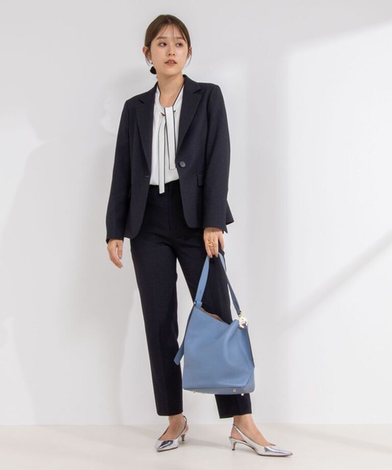 NOLLEY'S sophi「ウォッシャブルウール調サージテーパードパンツ」|その他|