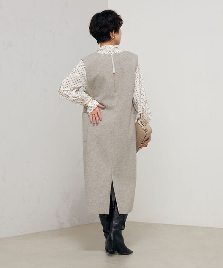 NOLLEY'S sophi「◇【WEB限定カラーあり】《手洗い可能》ダブルジャージジャンスカ」|ワンピース|