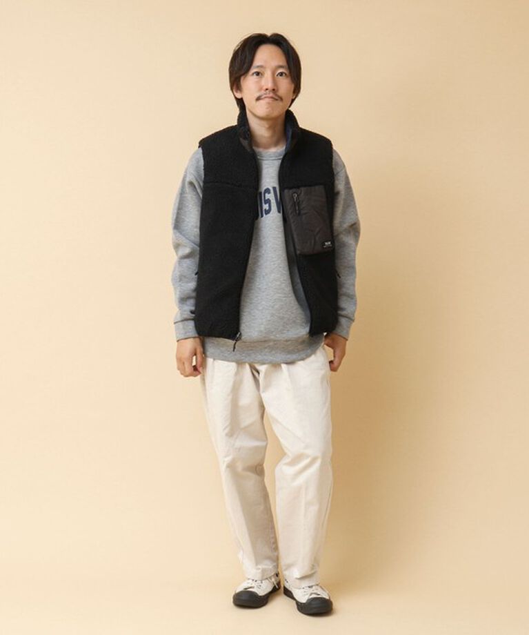 NOLLEY'S goodman「【TAION/タイオン】《配色別注》リバーシブル ボア×ダウンベスト 24AW」|ダウンベスト・ベスト|