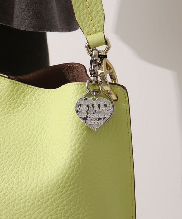 NOLLEY'S「MESSAGE HEART KEY CHARM(メッセージキーチャーム）」|チャーム・キーホルダー|