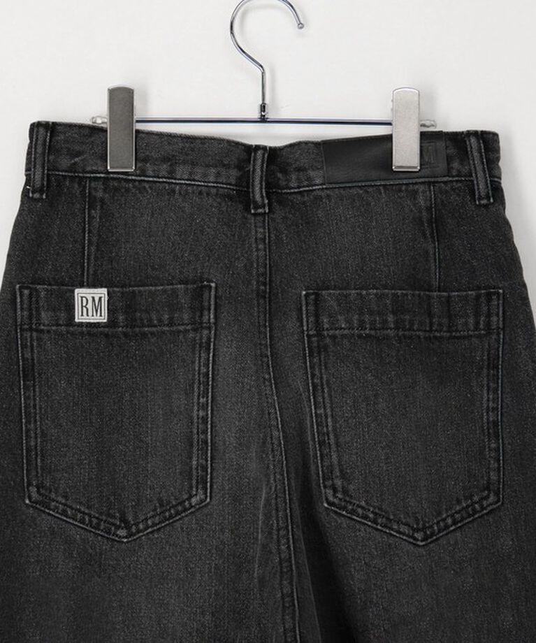 Rie Miller「【RM denim】ハイウエストスリムテーパードデニム」|デニム|