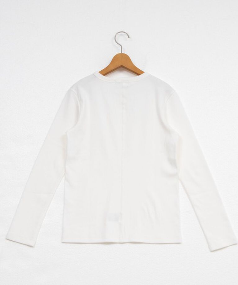NOLLEY'S「【リピート】◇【WEB限定】コンパクトベアテレコクルーネックロンT」|Tシャツ・カットソー|