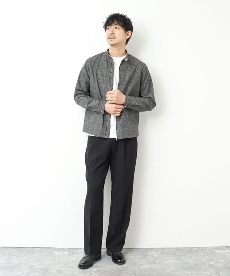 NOLLEY'S goodman「【COOL DOTS/クールドッツ】《吸水速乾》シングルライダースシャツブルゾン 25SS」|ブルゾン・スタジャン|