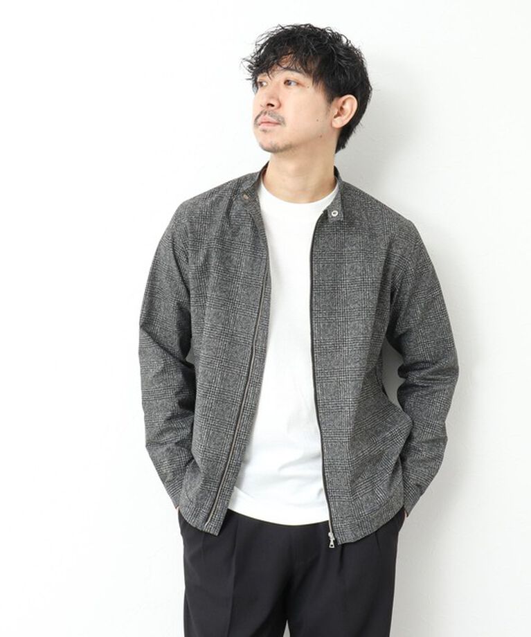 NOLLEY'S goodman「【COOL DOTS/クールドッツ】《吸水速乾》シングルライダースシャツブルゾン 25SS」|ブルゾン・スタジャン|